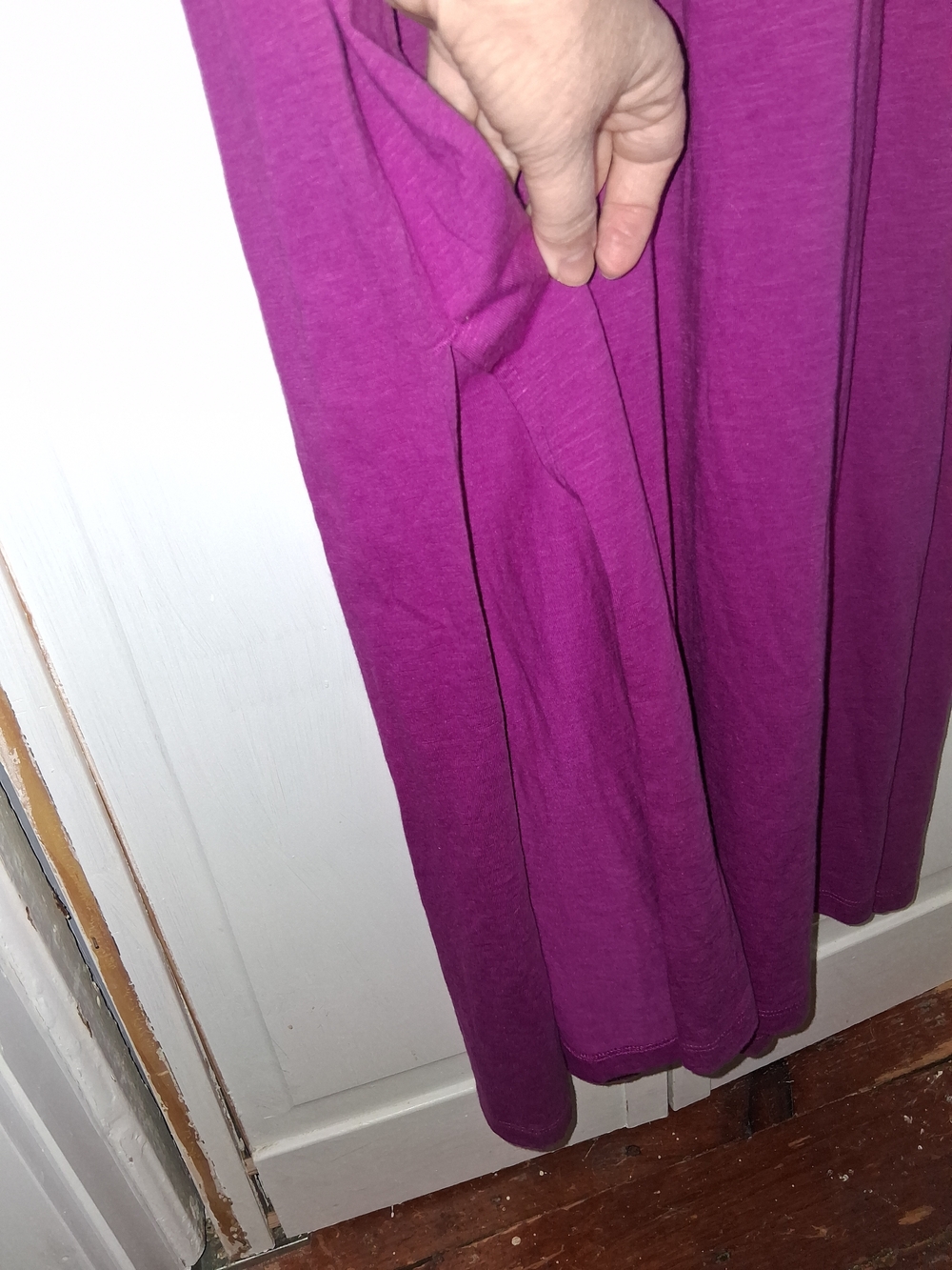 SONOMA Magenta Bead-Detail Sleeveless Maxi Dress - Picture 8 of 14